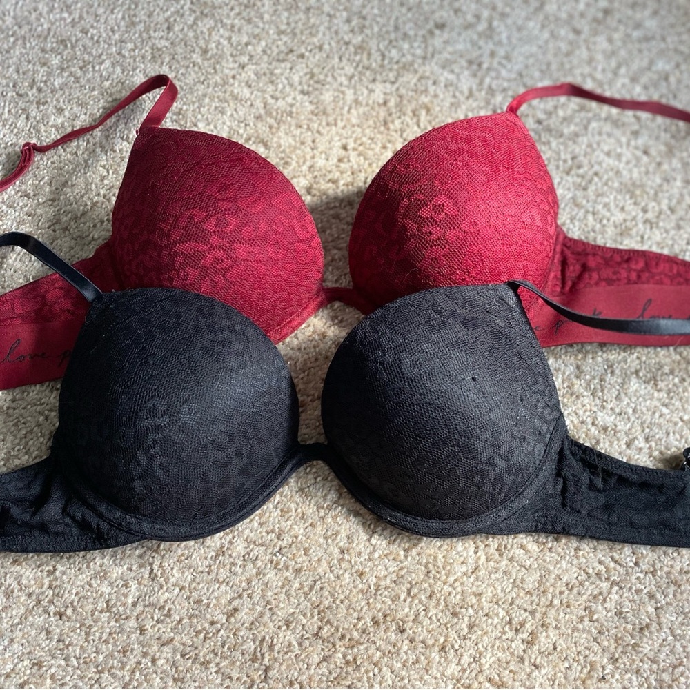 Victoria Secret push up bras